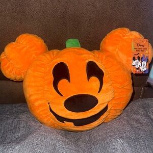 Disney Mickey Mouse Pumpkin Plush